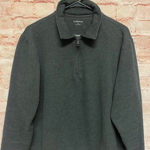 Mens Sweater Size M Gray Croft & Barrow